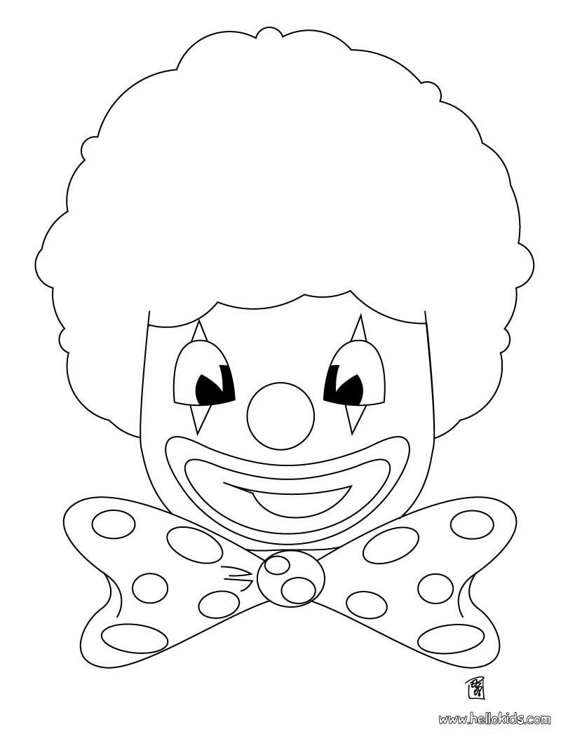 820x1060 Clown Coloring Pages, Free Online Games, Drawing For Kids, Kids