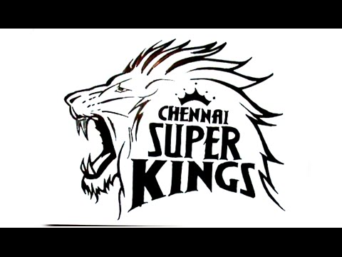 480x360 How To Draw Chennai Super Kings Logo