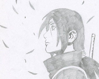 340x270 Itachi Drawing Etsy