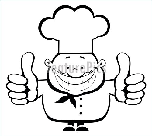 500x449 People At Work Cartoon Chef