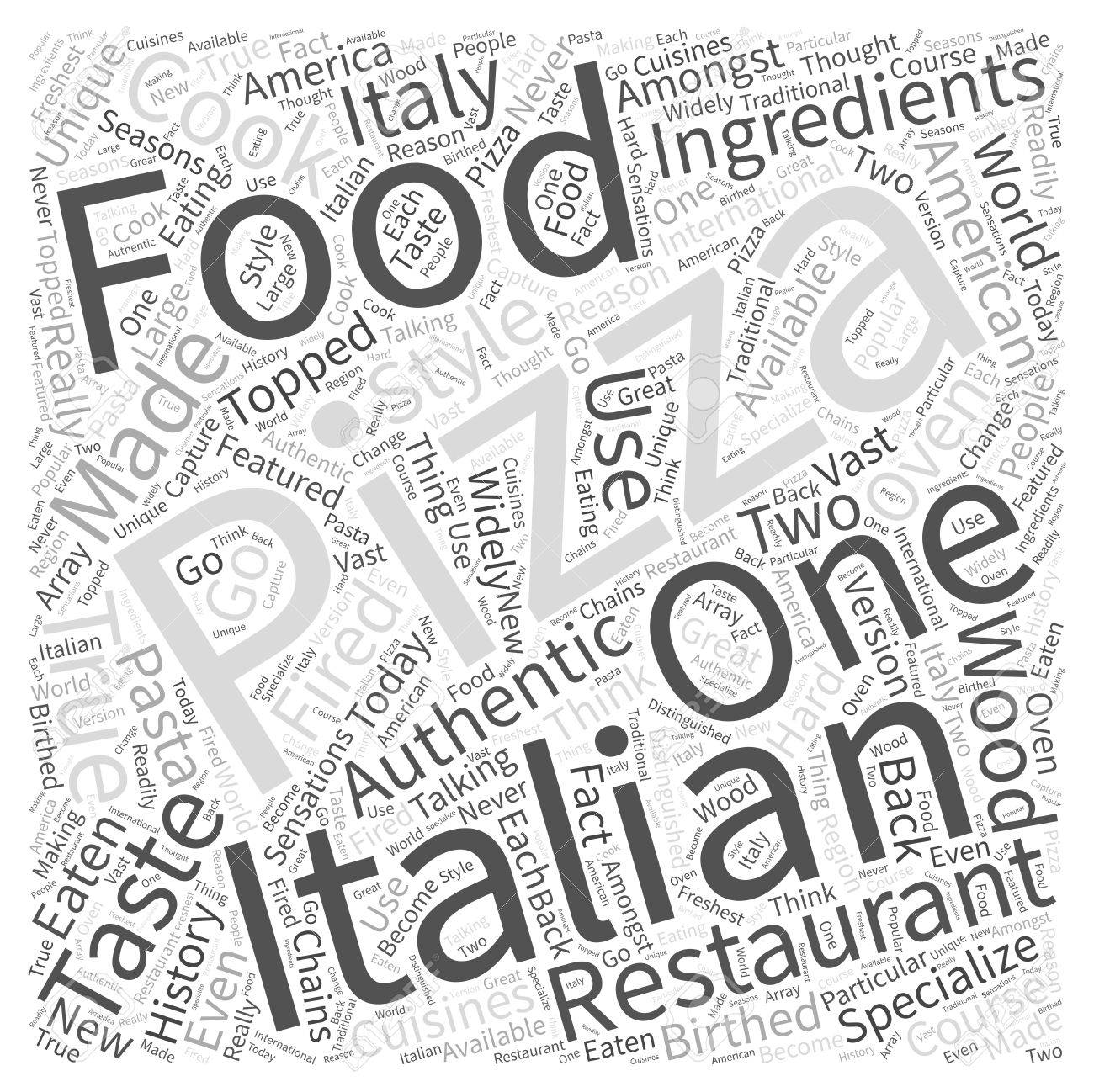 1300x1298 The History Of Pizza In Italian Food Word Cloud Concept Royalty
