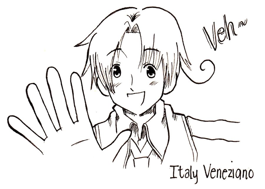 900x643 Hetalia Italy By Keymace101
