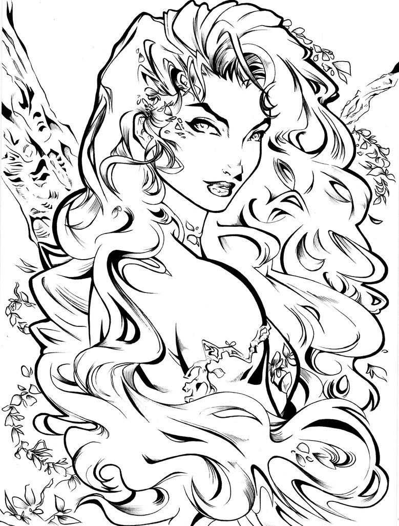 779x1025 Poison Ivy By Artcrawl