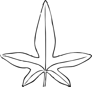 300x283 Ivy Leaf Clip Art