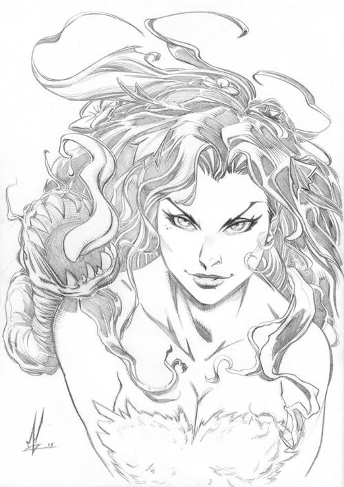 500x708 Poison Ivy Pencils Tumblr