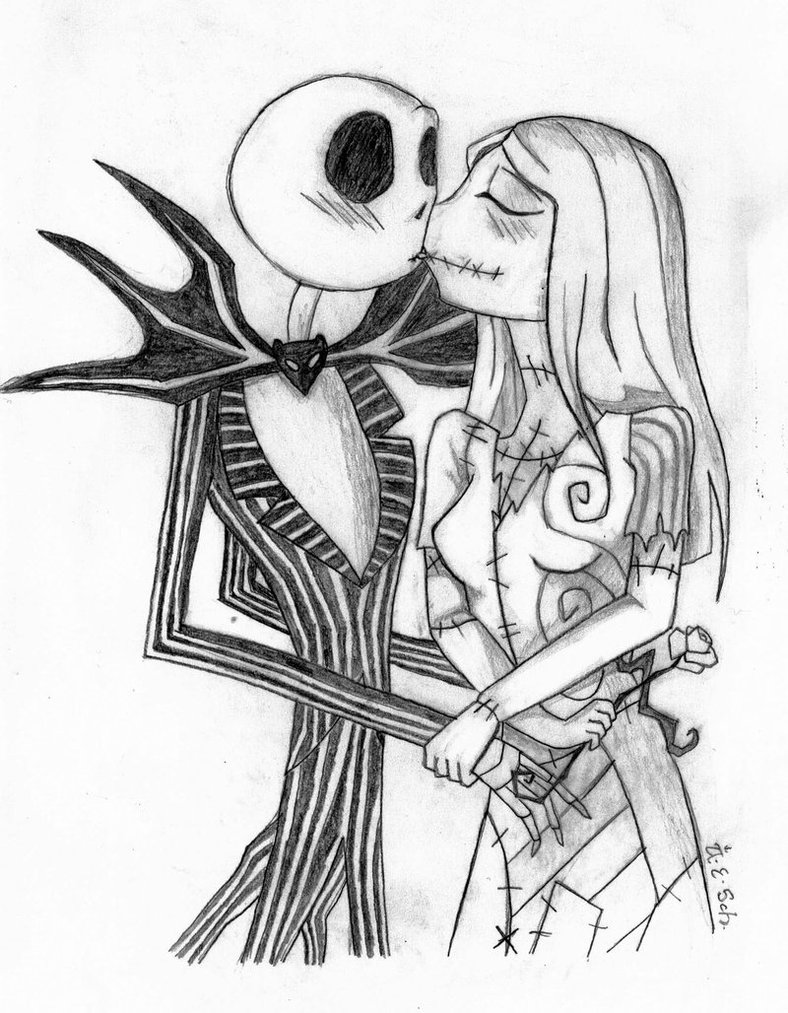 788x1013 Jack And Sally I By Fanatikerfrau