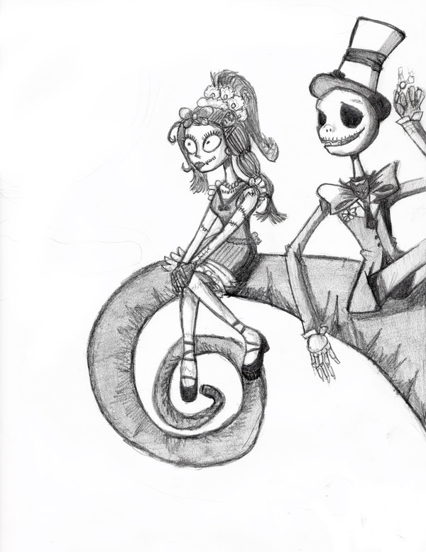600x777 Jack And Sally By Ace Man