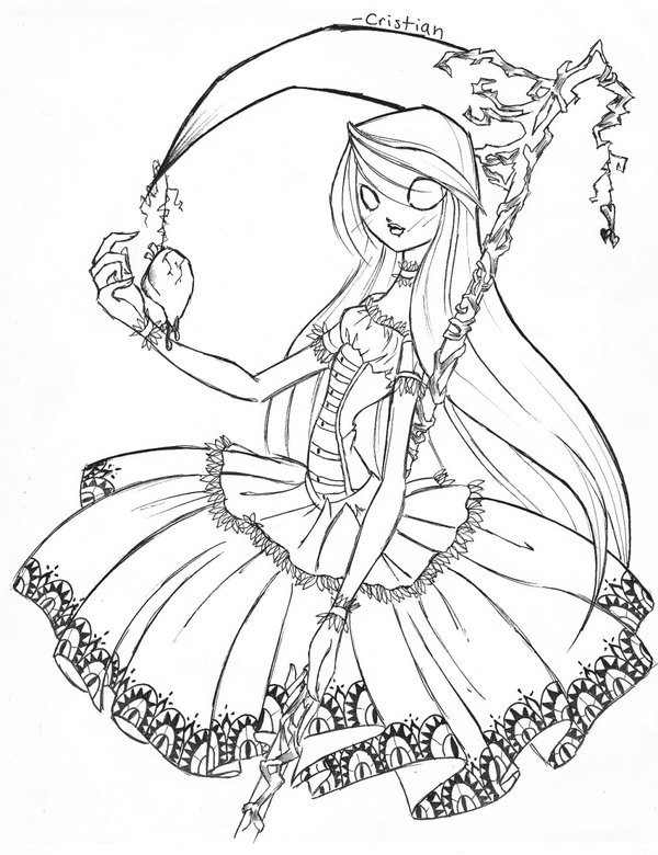 600x780 This Is Alice Skellington. Daughter Of Jack And Sally
