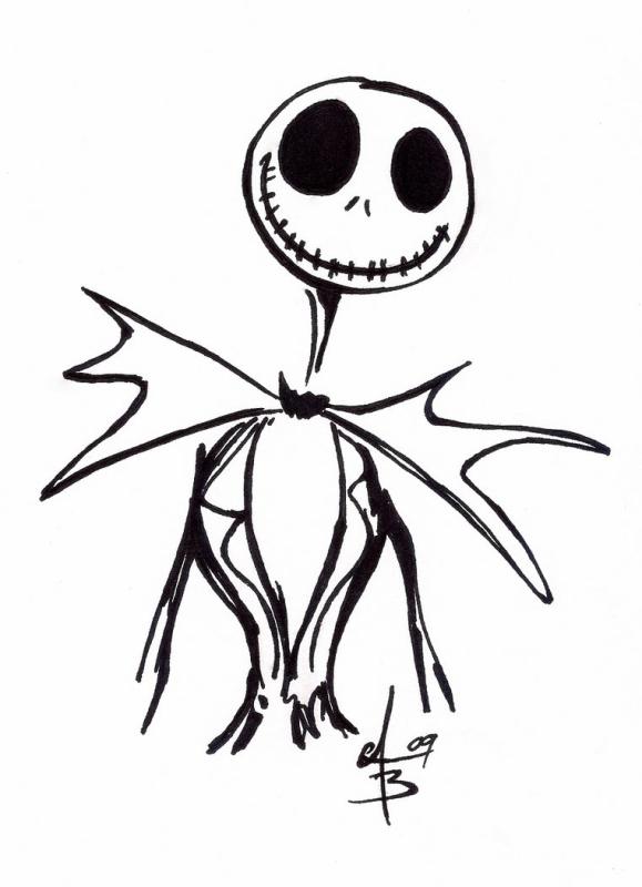 579x800 Jack Skellington Clipart