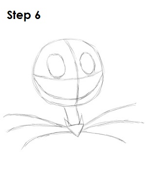 300x388 How To Draw Jack Skellington