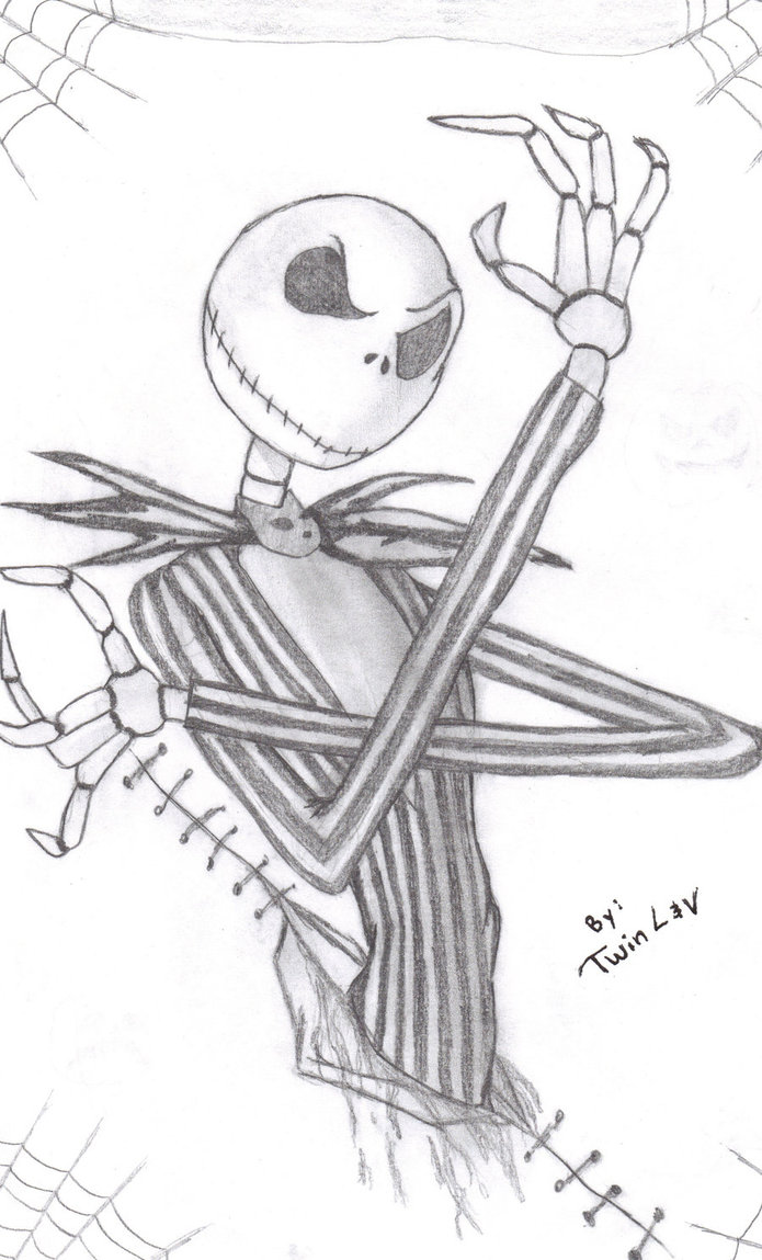 695x1149 Jack Skeleton By Twinltwinv