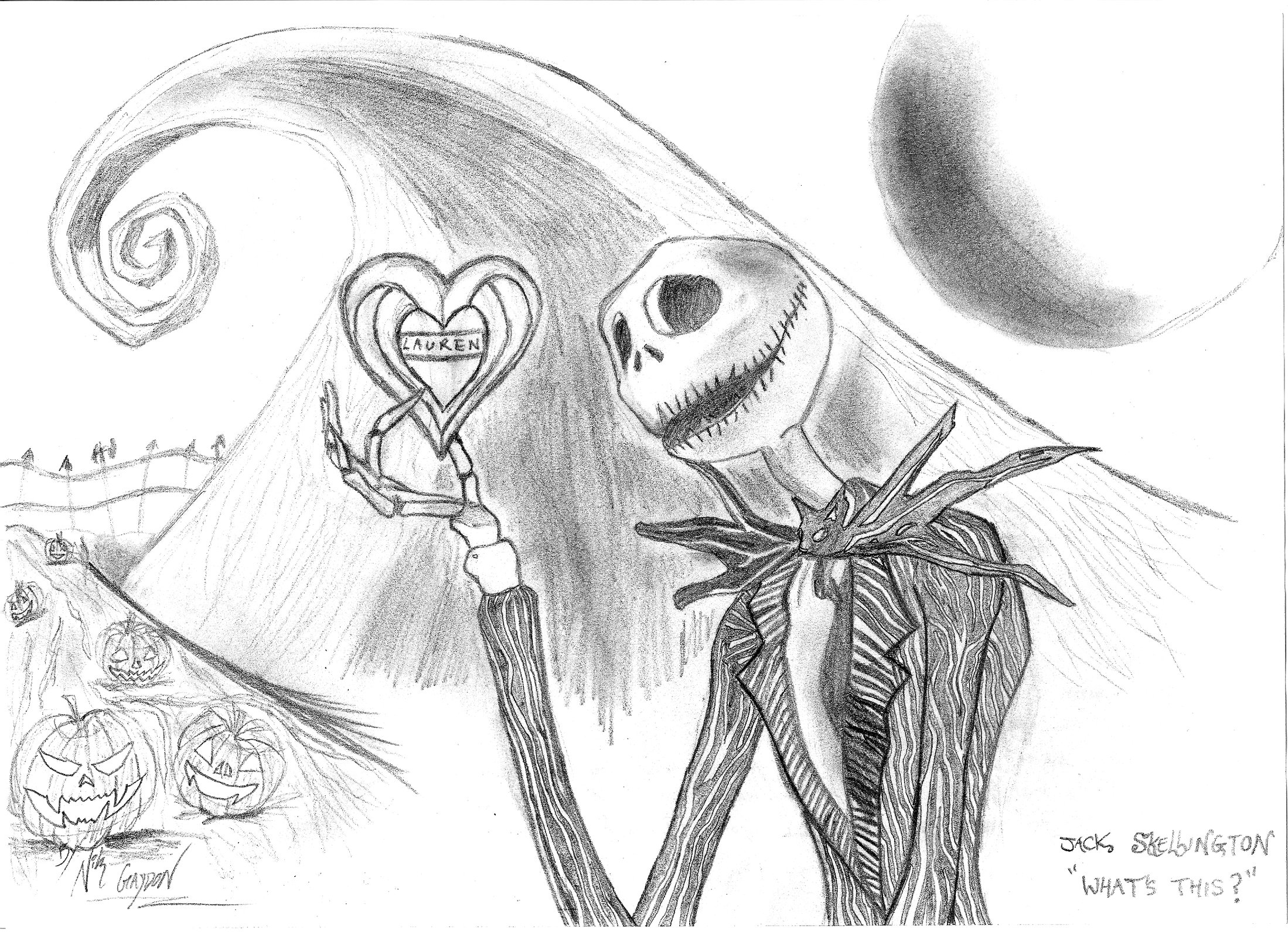 2198x1591 Jack Skellington What's This By Dante365