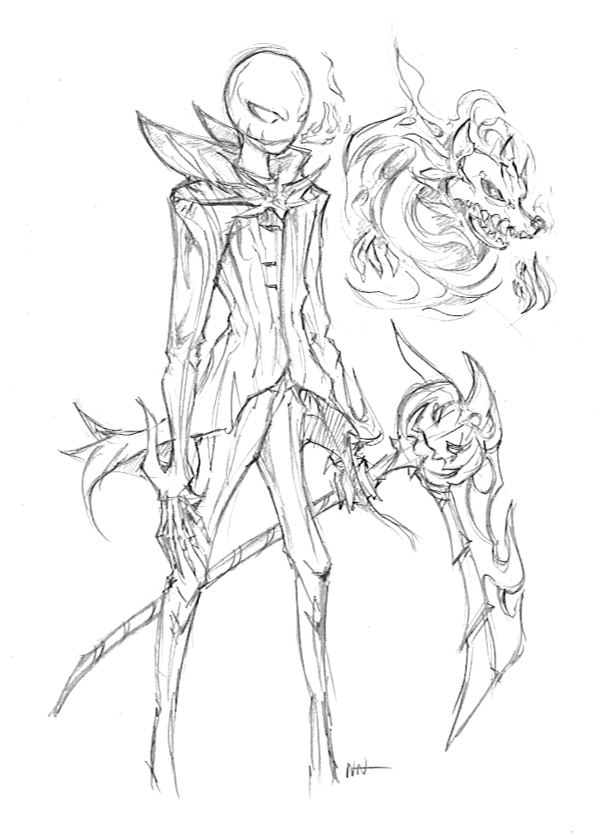 600x839 Jack Skellington Animefied By Bulletproofturtleman