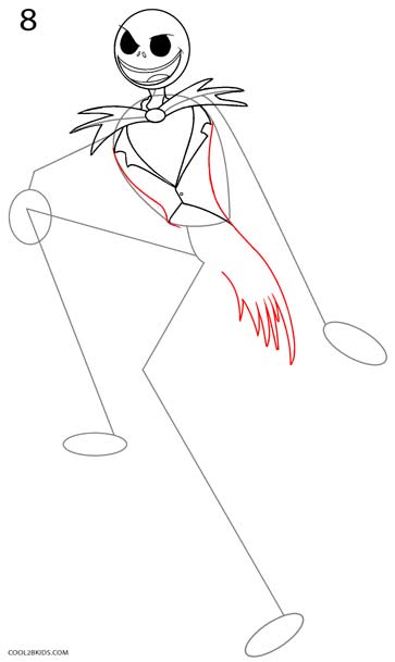 363x609 How To Draw Jack Skellington (Step By Step Pictures) Cool2bkids