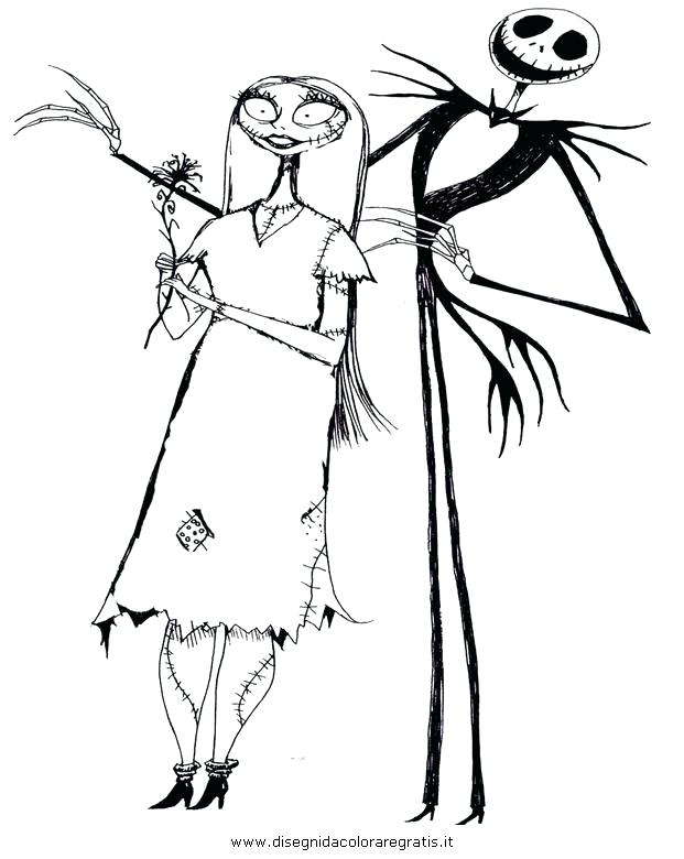 621x780 Simple Jack Skellington Coloring Pages Online The Pumpkin King L C