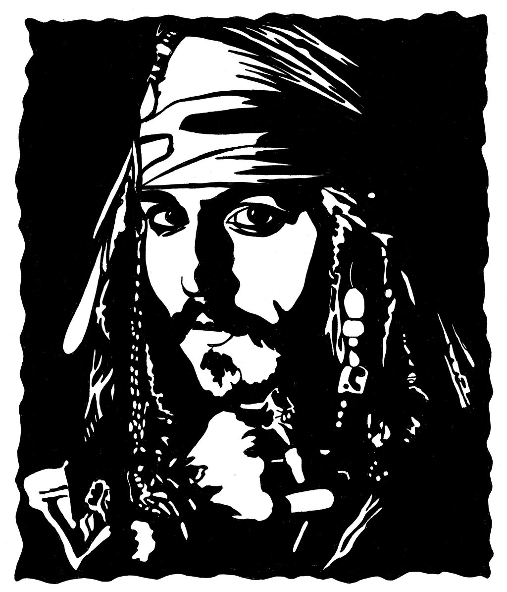 Jack Sparrow Drawing at GetDrawings | Free download