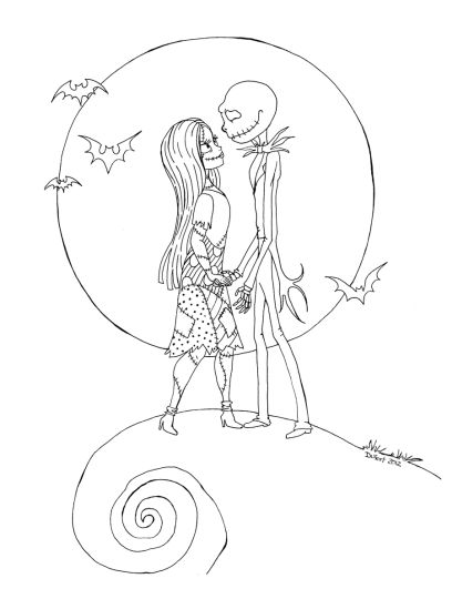 408x540 Jack The Pumpkin King Coloring Pages Part 1
