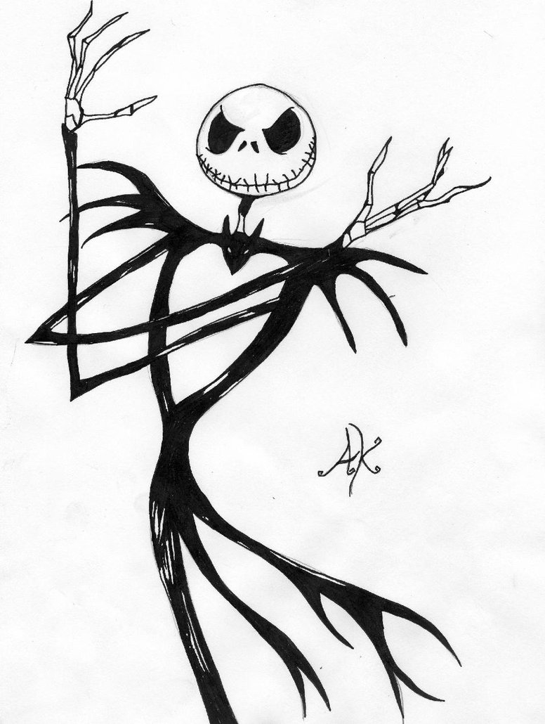 Jack The Pumpkin King Drawing at GetDrawings | Free download