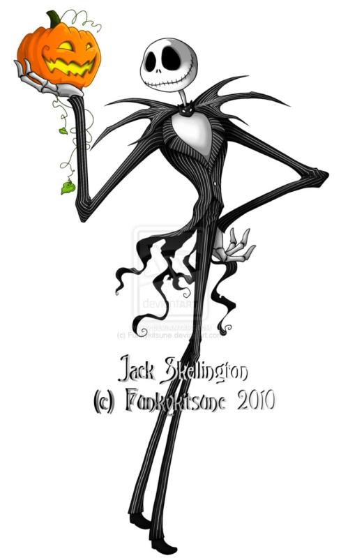 489x800 Jack Skeleton Clipart