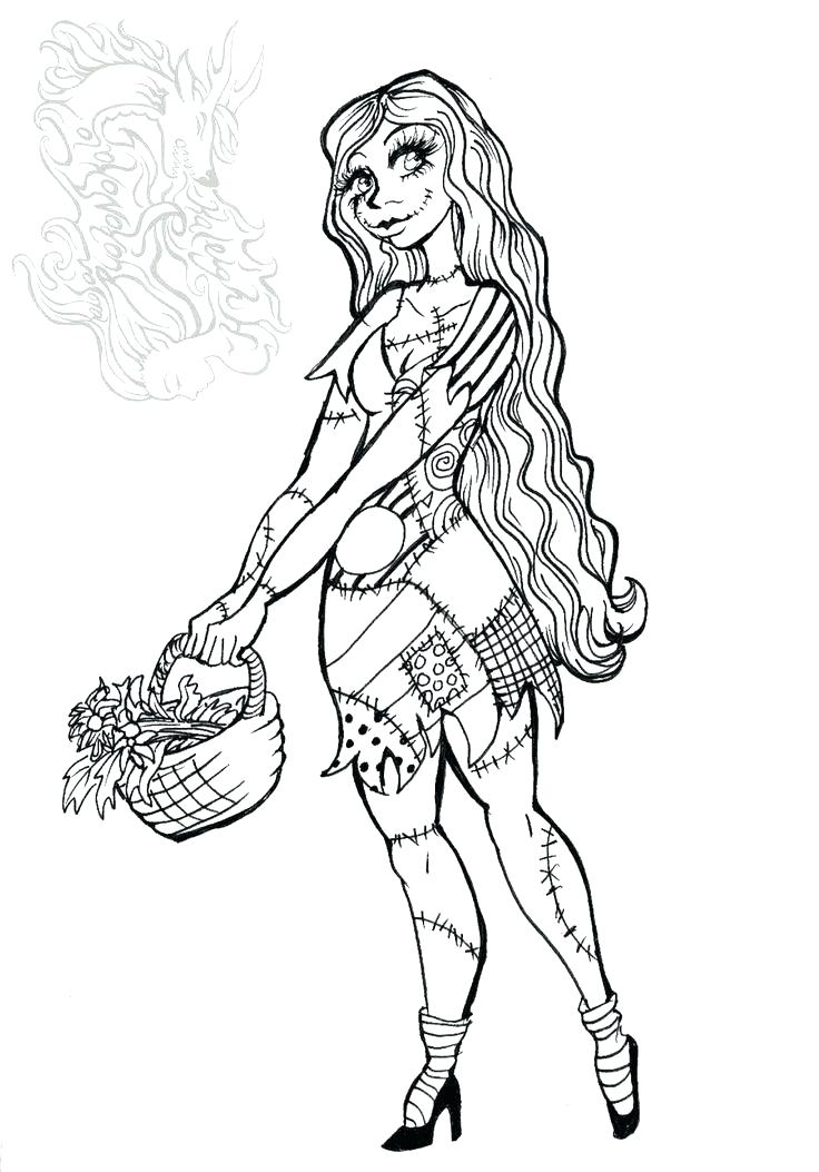 736x1053 Inspirational Jack Skellington Coloring Pages And Free Printable