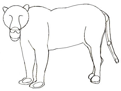 400x302 How To Draw A Jaguar