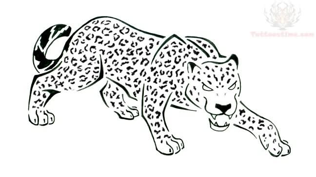 648x364 Awesome Jaguar Tattoo Design