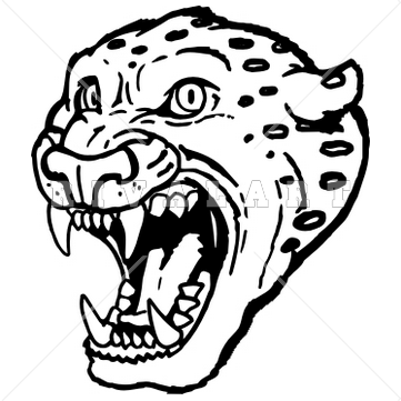 361x361 Jaguar Face Clip Art