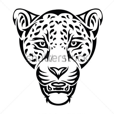 Jaguar Head Drawing at GetDrawings | Free download