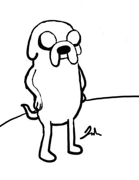 474x613 Jake The Dog Adventure Time Coloring Pages