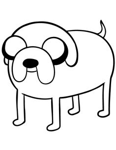 236x305 Jake The Dog Coloring Pages