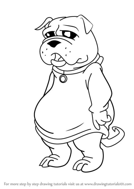 566x800 Learn How To Draw Fu Dog From American