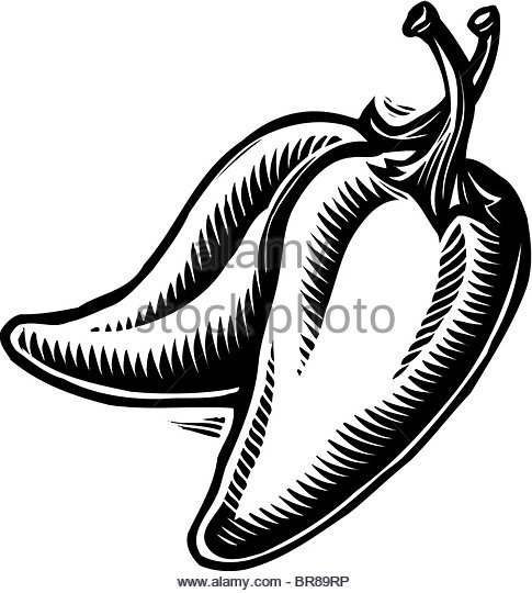 485x540 Jalapeno Peppers Black And White Stock Photos Amp Images