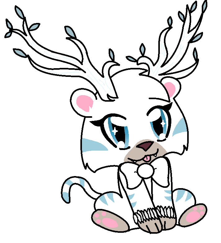 712x784 Animal Jam ~chibi Tiger~ By Thegalaxypanda