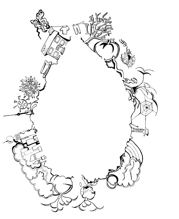 570x697 James And The Giant Peach On Behance