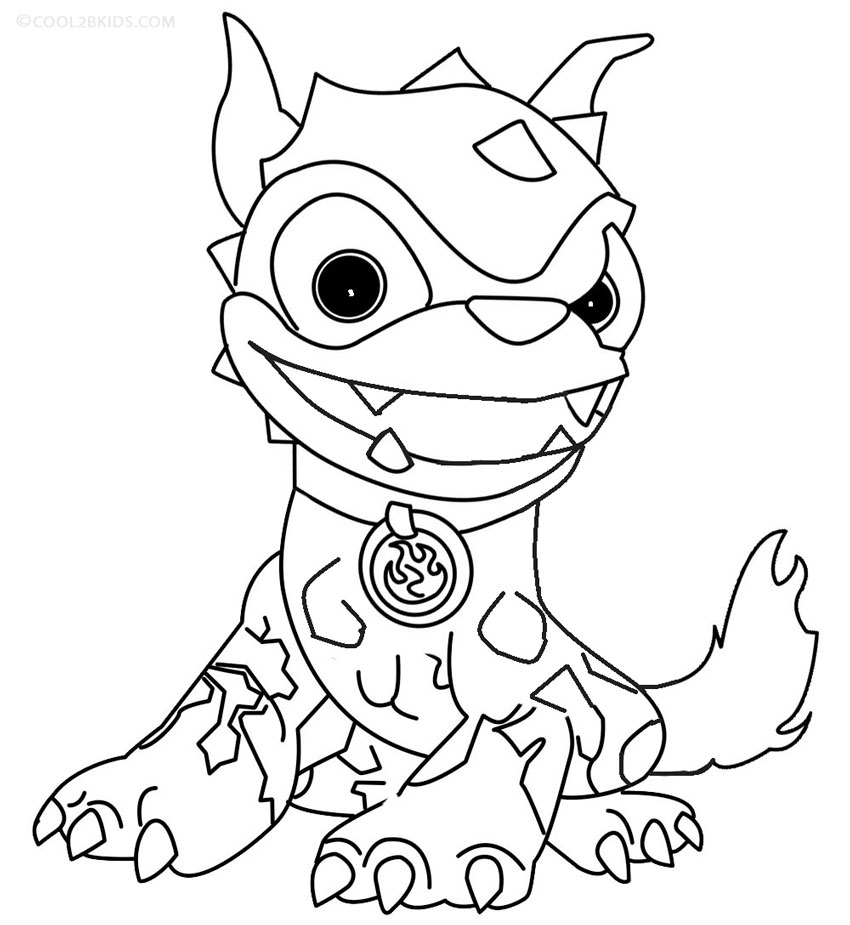 850x925 Printable Skylander Giants Coloring Pages For Kids Cool2bkids