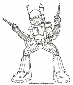 Jango Fett Drawing at GetDrawings | Free download