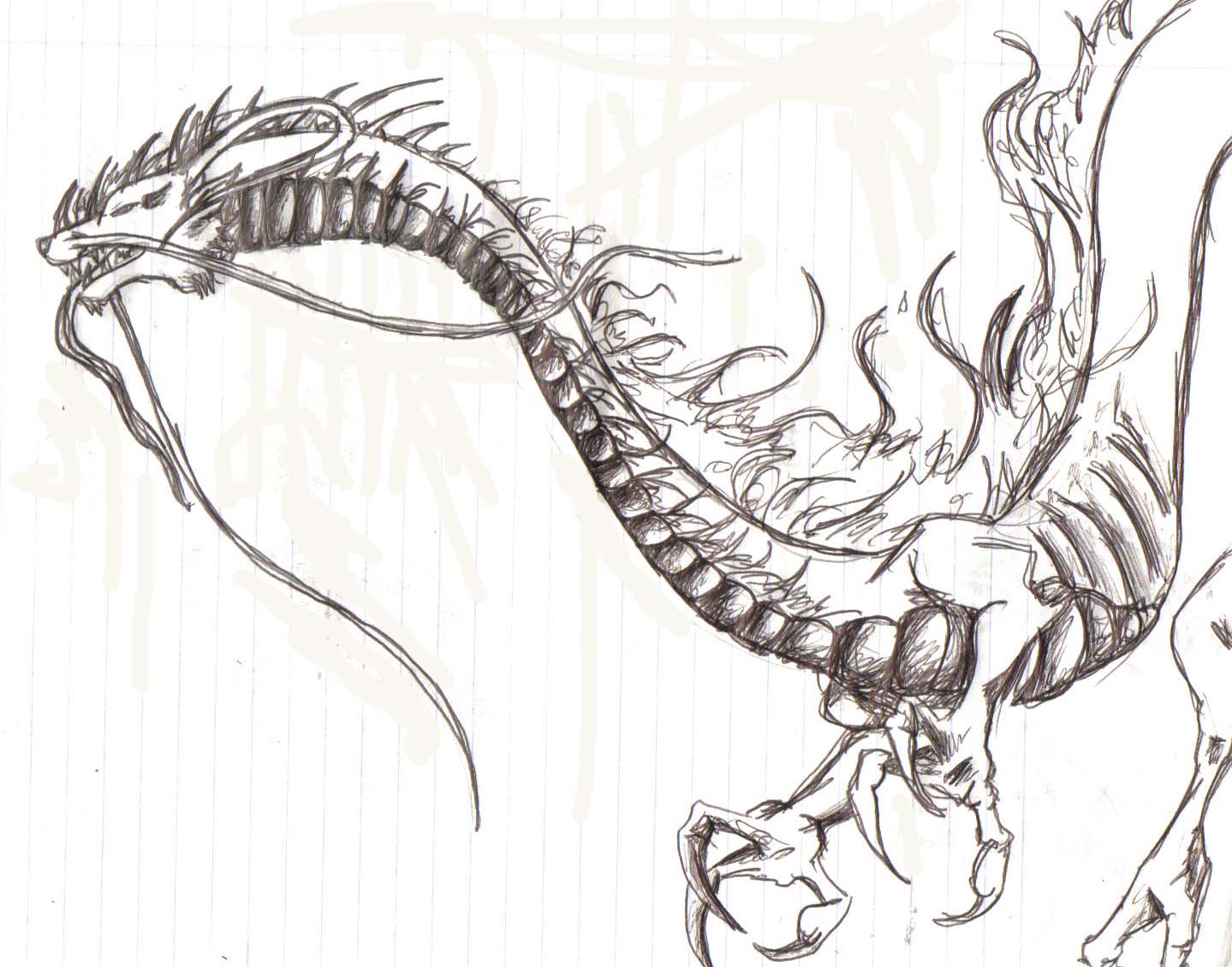 1439x1130 Chinese Or Japanese Dragon By Chicknsmybaby