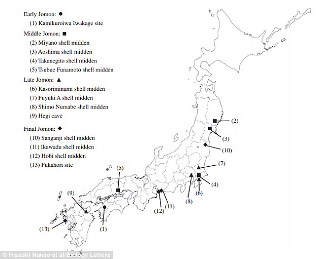 634x511 Japanese Hunter Gatherers Lived Peacefully Together For 5,000