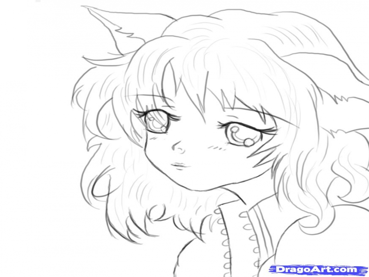 1280x960 Anime Face Coloring Step By People Draw Japanese