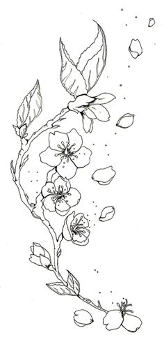 236x490 Cherry Blossom Tattoo Tattoo Ideas Cherry