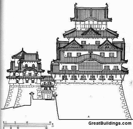 435x420 Great Buildings Drawing
