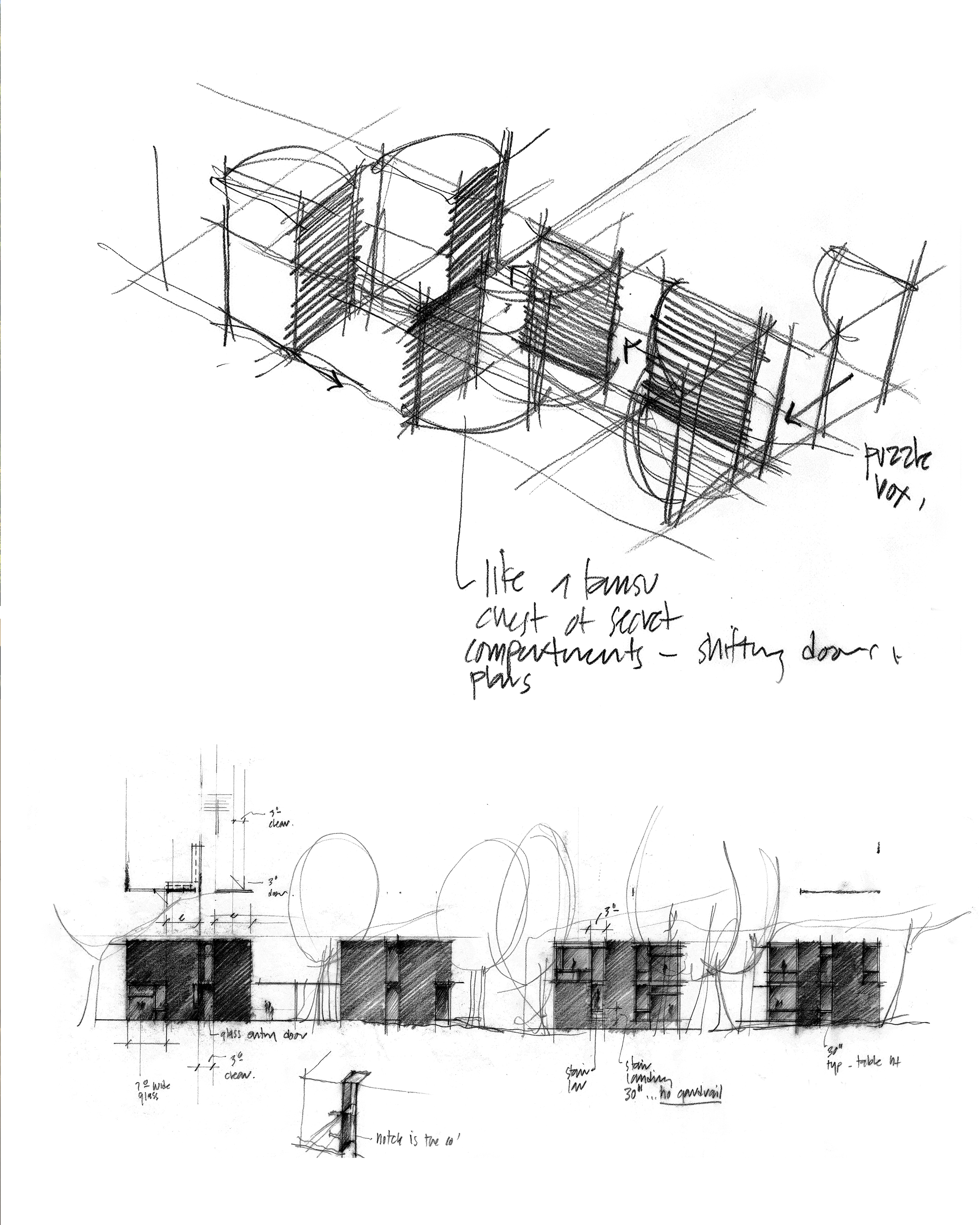 2850x3563 How Architecture Is Born 8 Pencil Sketches By Tom Kundig And