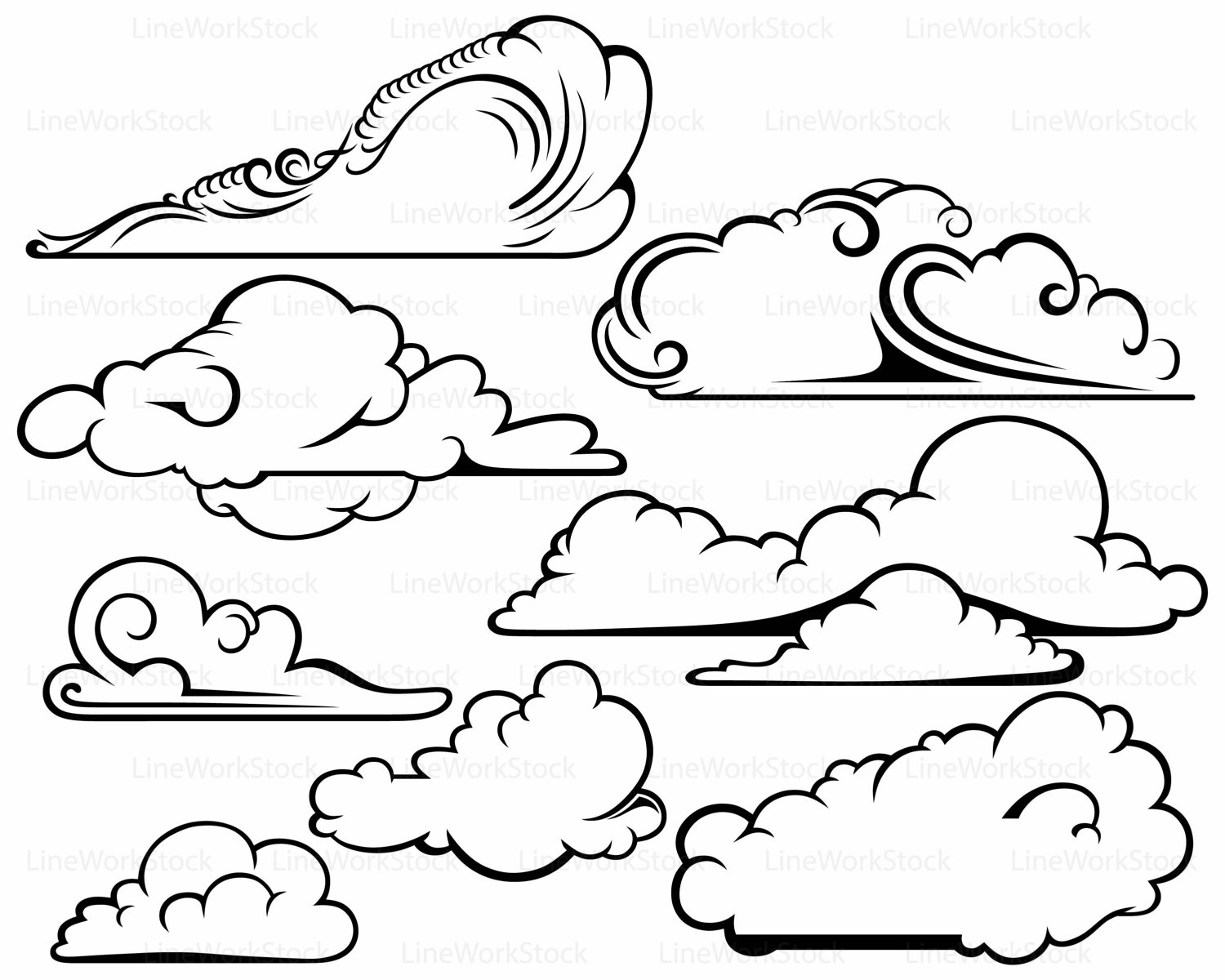 1500x1200 Clouds Svg,clouds Clipart,clouds Svg,clouds Silhouette,clouds