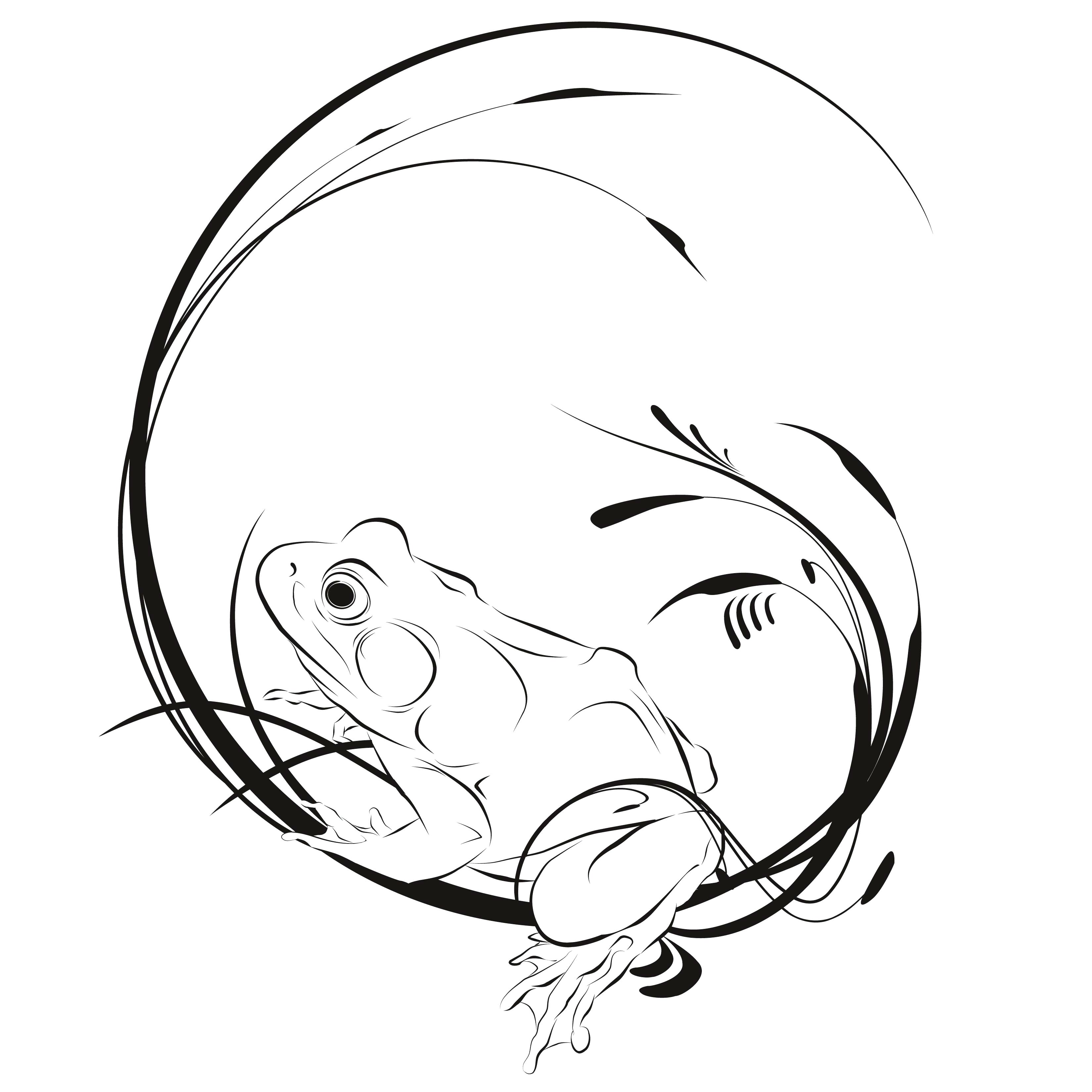 3300x3300 Dragon Head Side Profile By The On Free Tattoo Outlines Designs