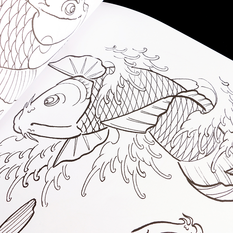 800x800 Japanese Dragon Tattoo Design Pattern Tattoo Book Sketshes Tb2203