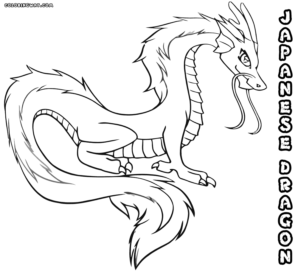 1000x910 Japanese Dragon Coloring Pages Coloring Pages To Download And Print
