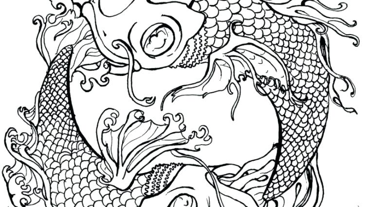 750x425 Charming Dragon Tattoo Coloring Pages Photos