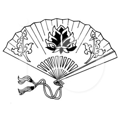 400x420 Japanese Hand Fans Hand Fan Clip Art Japanese Inspired
