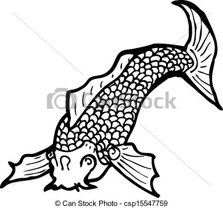 450x420 Black And White Japanese Fish Tattoo Clipart Vector