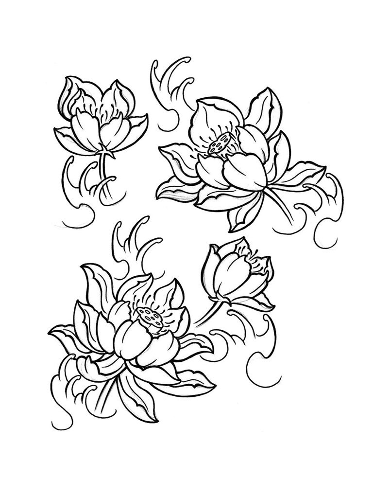 768x1024 Pin By Jeanett Turbo Holte On Tattoo Flower Design
